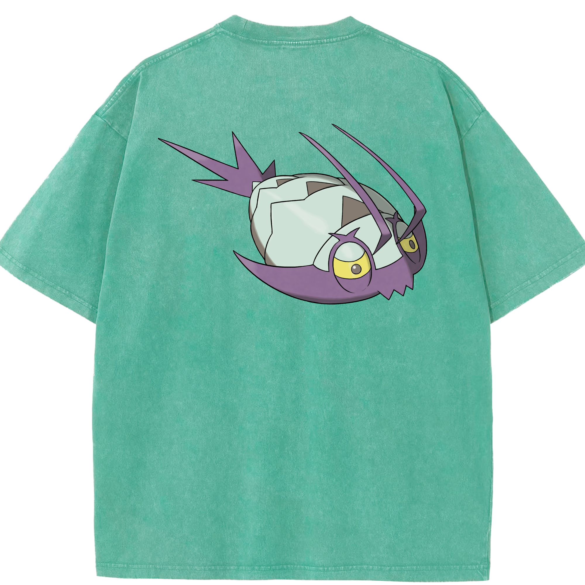 （画像用） ポケットモンスター Pokémon 綿100% ヴィンテージ風 半袖Tシャツ（背面プリント）